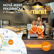 Nová MINIT pekárnička v Malackách